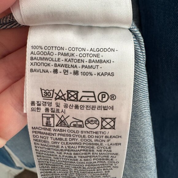 Levi's Made and Crafted "Surft" Denim Coat, size Small - Picture 9 of 11